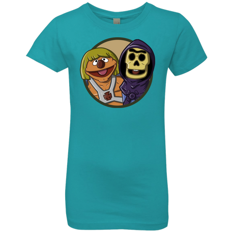 T-Shirts Tahiti Blue / YXS Bert and Ernie Girls Premium T-Shirt