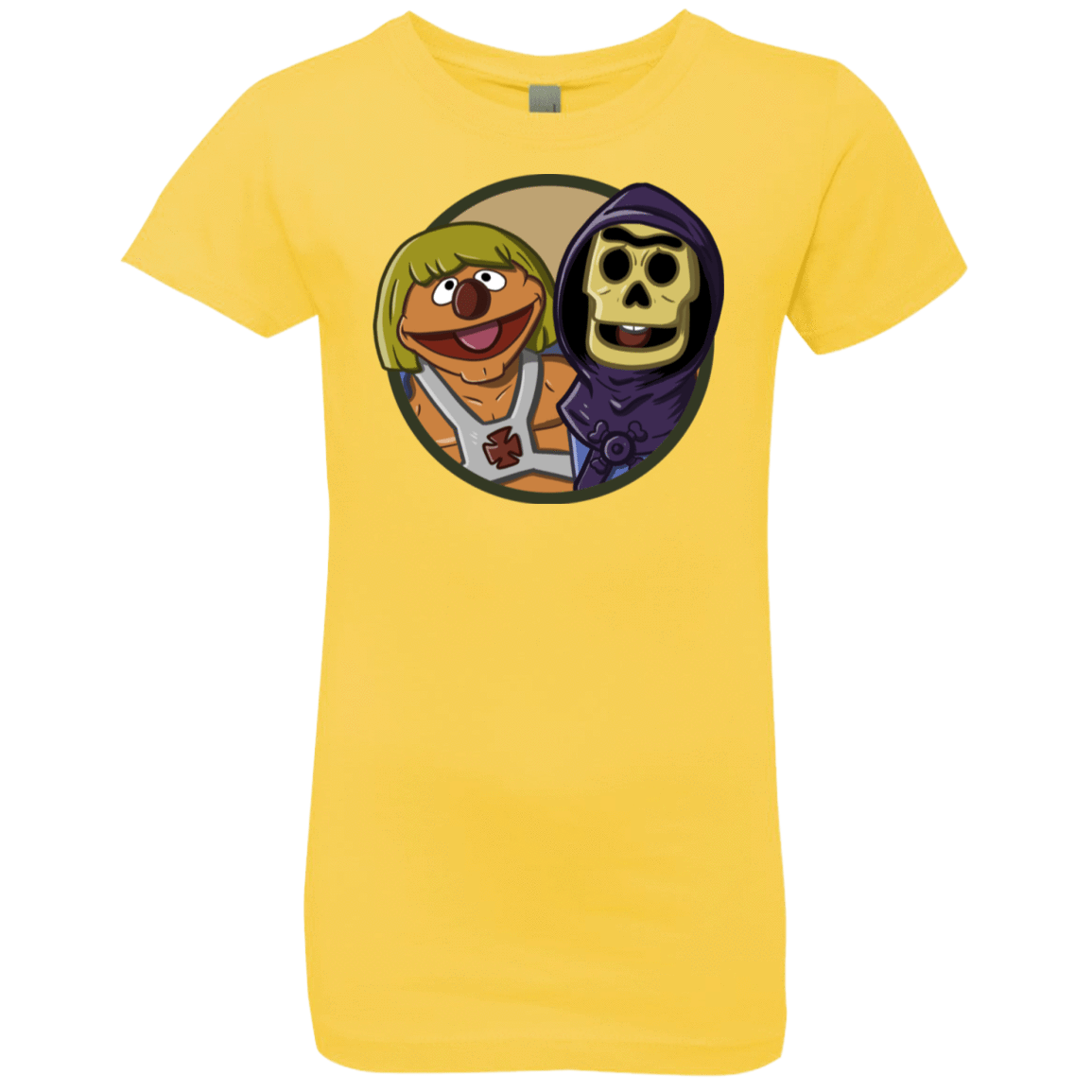 T-Shirts Vibrant Yellow / YXS Bert and Ernie Girls Premium T-Shirt