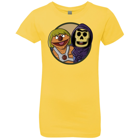 T-Shirts Vibrant Yellow / YXS Bert and Ernie Girls Premium T-Shirt