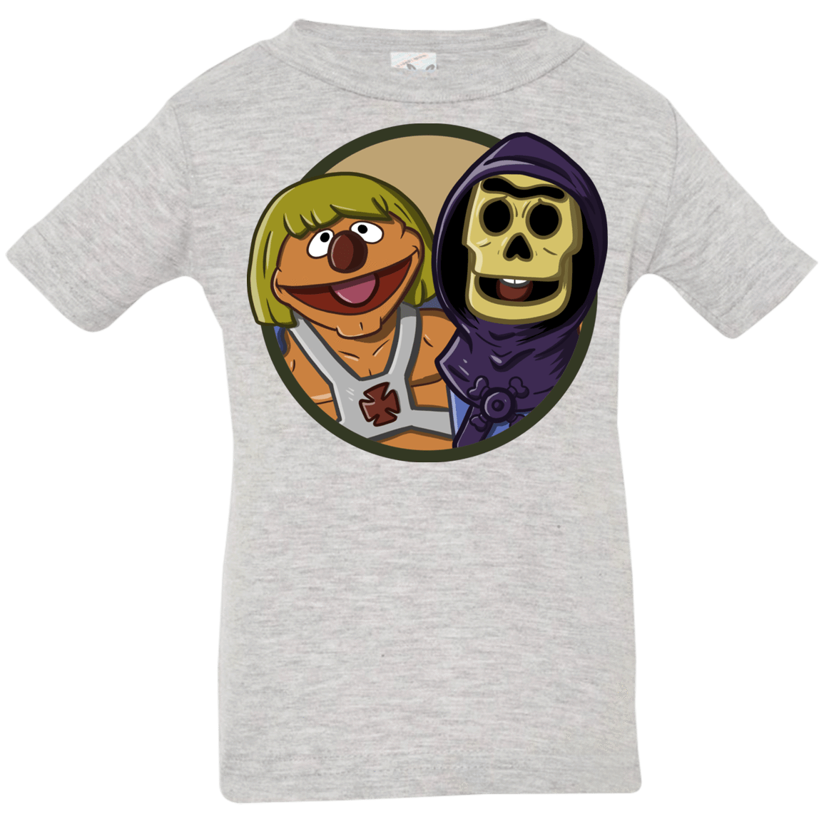 T-Shirts Heather Grey / 6 Months Bert and Ernie Infant Premium T-Shirt