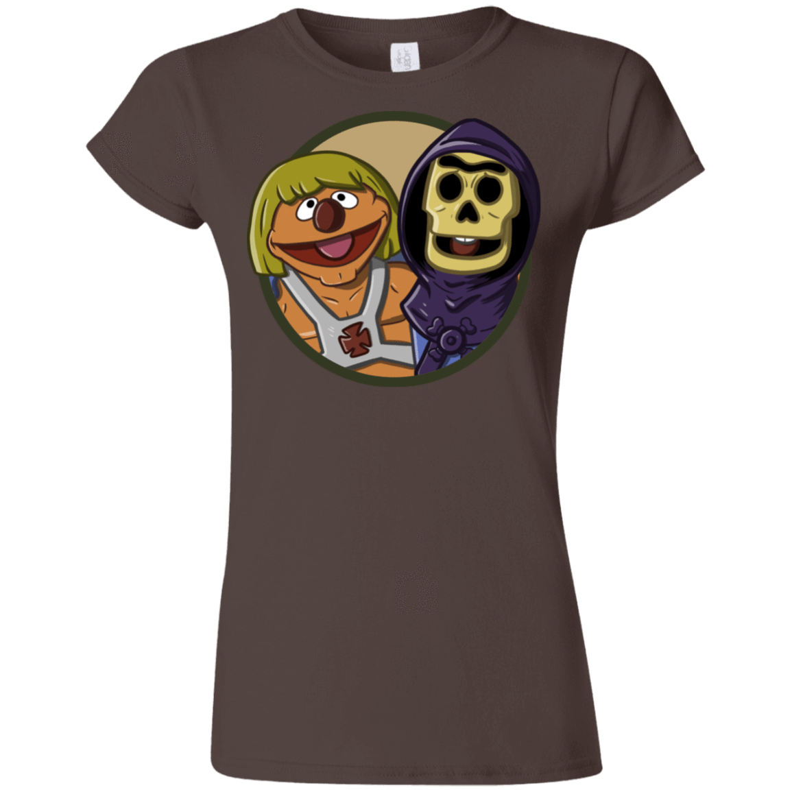 T-Shirts Dark Chocolate / S Bert and Ernie Junior Slimmer-Fit T-Shirt