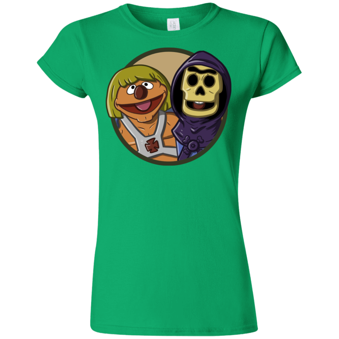 T-Shirts Irish Green / S Bert and Ernie Junior Slimmer-Fit T-Shirt