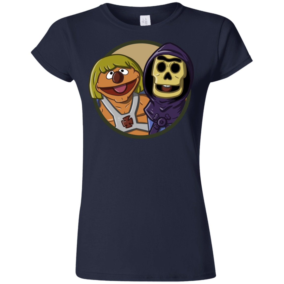 T-Shirts Navy / S Bert and Ernie Junior Slimmer-Fit T-Shirt