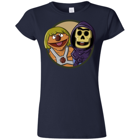 T-Shirts Navy / S Bert and Ernie Junior Slimmer-Fit T-Shirt