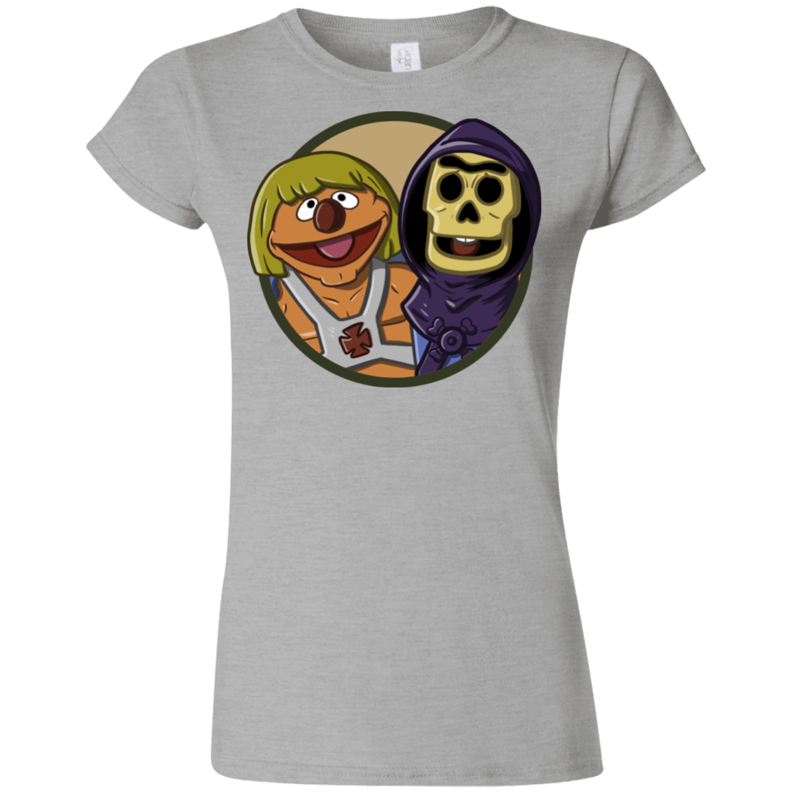 T-Shirts Sport Grey / S Bert and Ernie Junior Slimmer-Fit T-Shirt