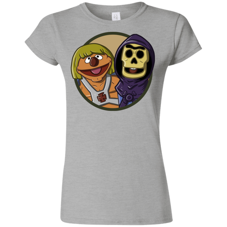 T-Shirts Sport Grey / S Bert and Ernie Junior Slimmer-Fit T-Shirt