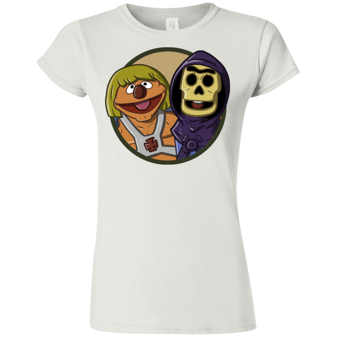 T-Shirts White / S Bert and Ernie Junior Slimmer-Fit T-Shirt