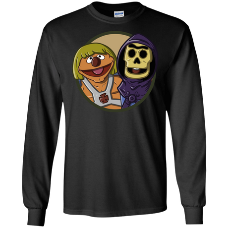 T-Shirts Black / S Bert and Ernie Men's Long Sleeve T-Shirt