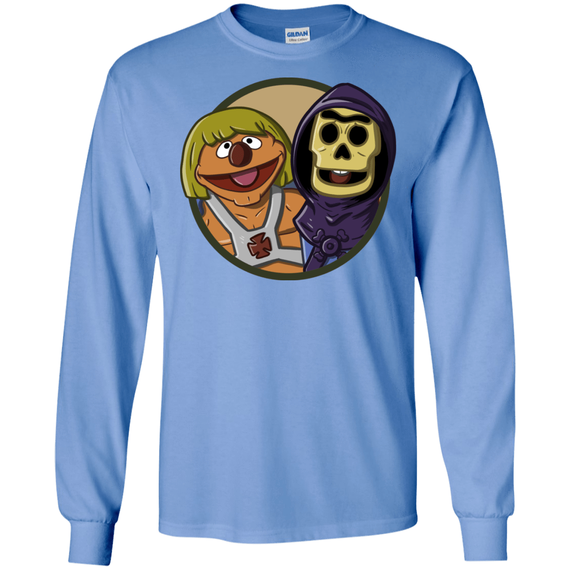 T-Shirts Carolina Blue / S Bert and Ernie Men's Long Sleeve T-Shirt