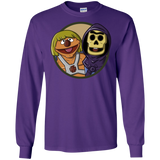 T-Shirts Purple / S Bert and Ernie Men's Long Sleeve T-Shirt