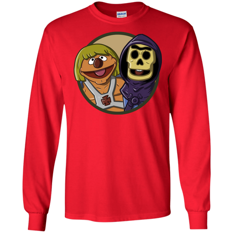 T-Shirts Red / S Bert and Ernie Men's Long Sleeve T-Shirt