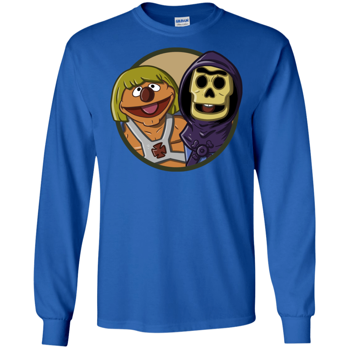 T-Shirts Royal / S Bert and Ernie Men's Long Sleeve T-Shirt