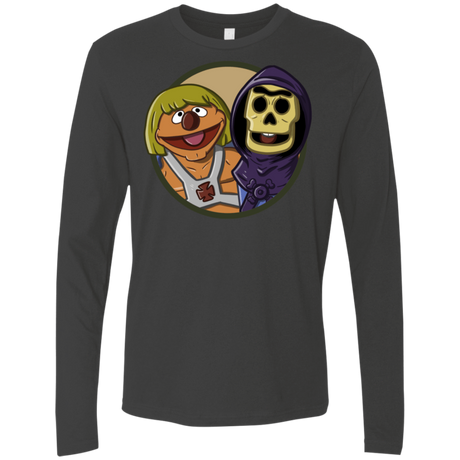 T-Shirts Heavy Metal / S Bert and Ernie Men's Premium Long Sleeve