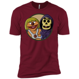 T-Shirts Cardinal / X-Small Bert and Ernie Men's Premium T-Shirt