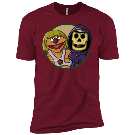 T-Shirts Cardinal / X-Small Bert and Ernie Men's Premium T-Shirt