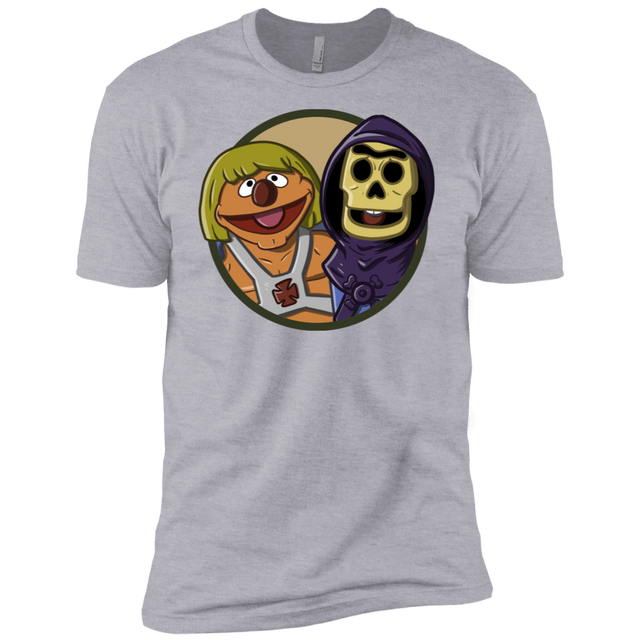 T-Shirts Heather Grey / X-Small Bert and Ernie Men's Premium T-Shirt