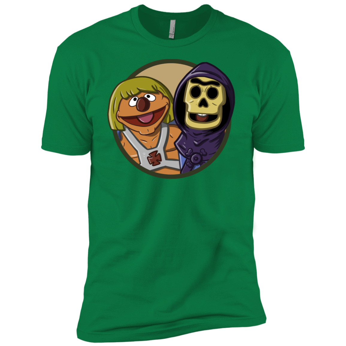 T-Shirts Kelly Green / X-Small Bert and Ernie Men's Premium T-Shirt