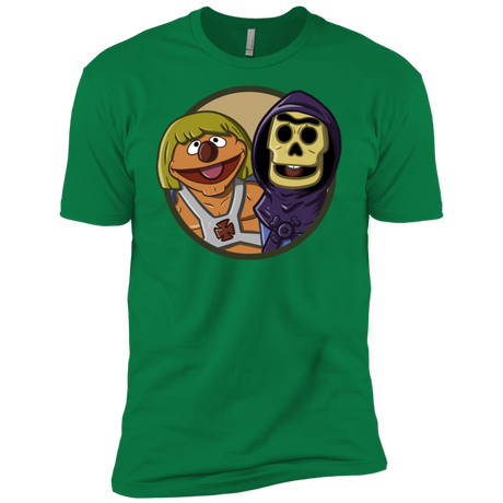 T-Shirts Kelly Green / X-Small Bert and Ernie Men's Premium T-Shirt