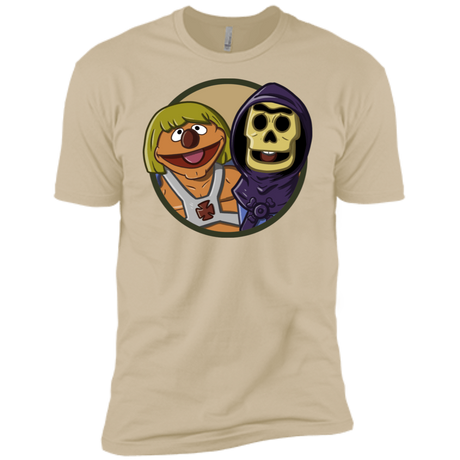 T-Shirts Sand / X-Small Bert and Ernie Men's Premium T-Shirt