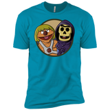 T-Shirts Turquoise / X-Small Bert and Ernie Men's Premium T-Shirt