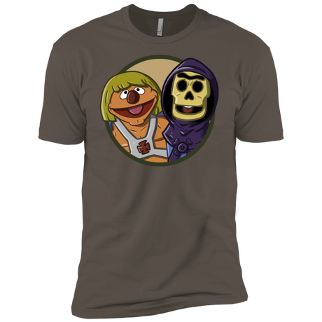 T-Shirts Warm Grey / X-Small Bert and Ernie Men's Premium T-Shirt