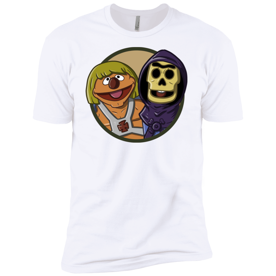 T-Shirts White / X-Small Bert and Ernie Men's Premium T-Shirt