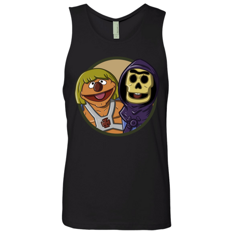 T-Shirts Black / S Bert and Ernie Men's Premium Tank Top