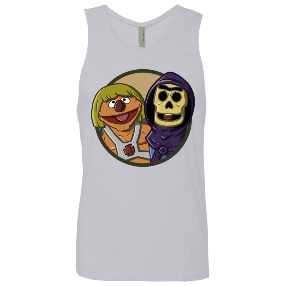 T-Shirts Heather Grey / S Bert and Ernie Men's Premium Tank Top