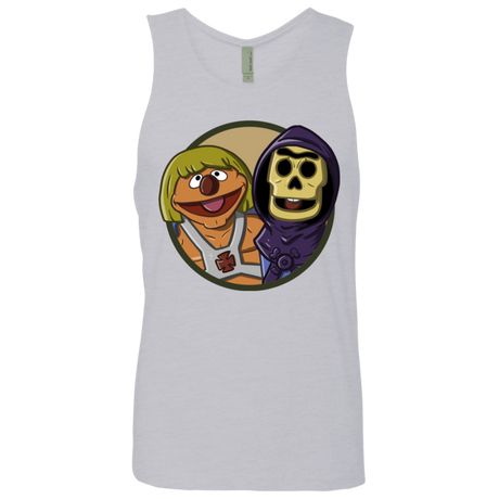 T-Shirts Heather Grey / S Bert and Ernie Men's Premium Tank Top