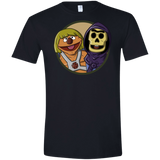 T-Shirts Black / X-Small Bert and Ernie Men's Semi-Fitted Softstyle
