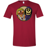 T-Shirts Cardinal Red / S Bert and Ernie Men's Semi-Fitted Softstyle