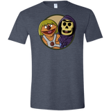 T-Shirts Heather Navy / S Bert and Ernie Men's Semi-Fitted Softstyle
