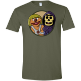 T-Shirts Military Green / S Bert and Ernie Men's Semi-Fitted Softstyle