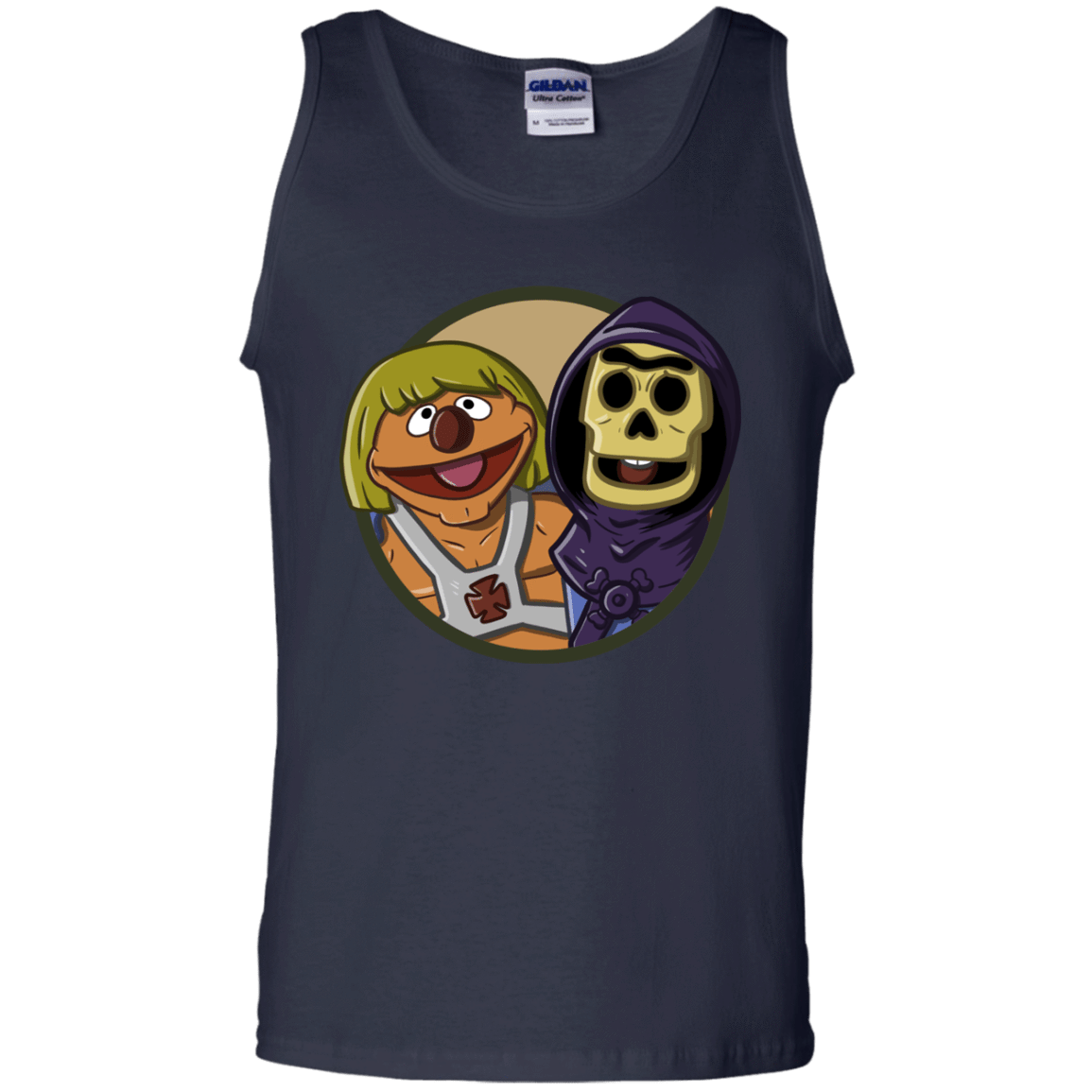 T-Shirts Navy / S Bert and Ernie Men's Tank Top