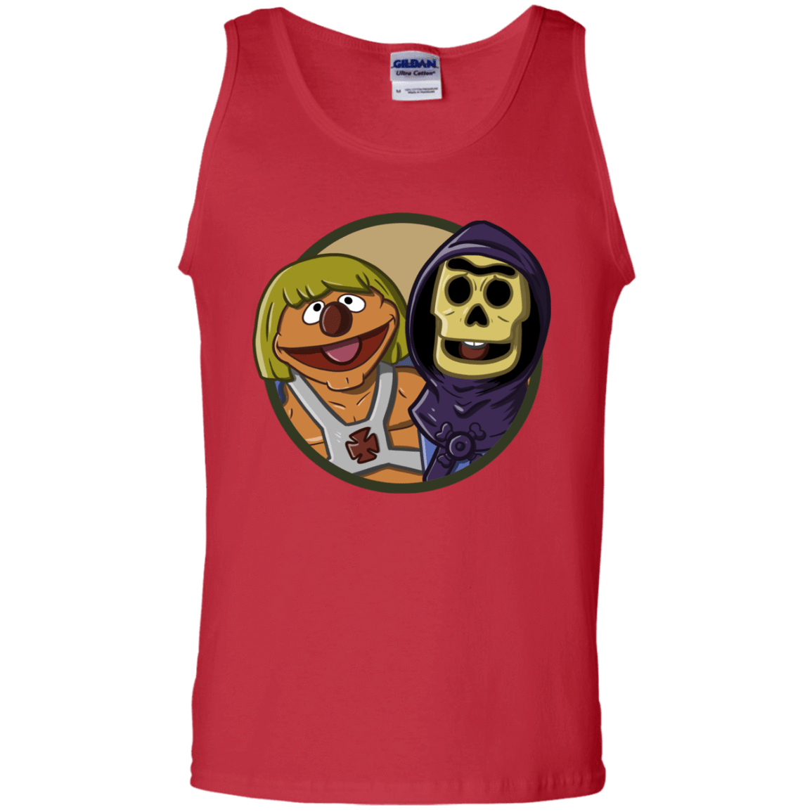 T-Shirts Red / S Bert and Ernie Men's Tank Top