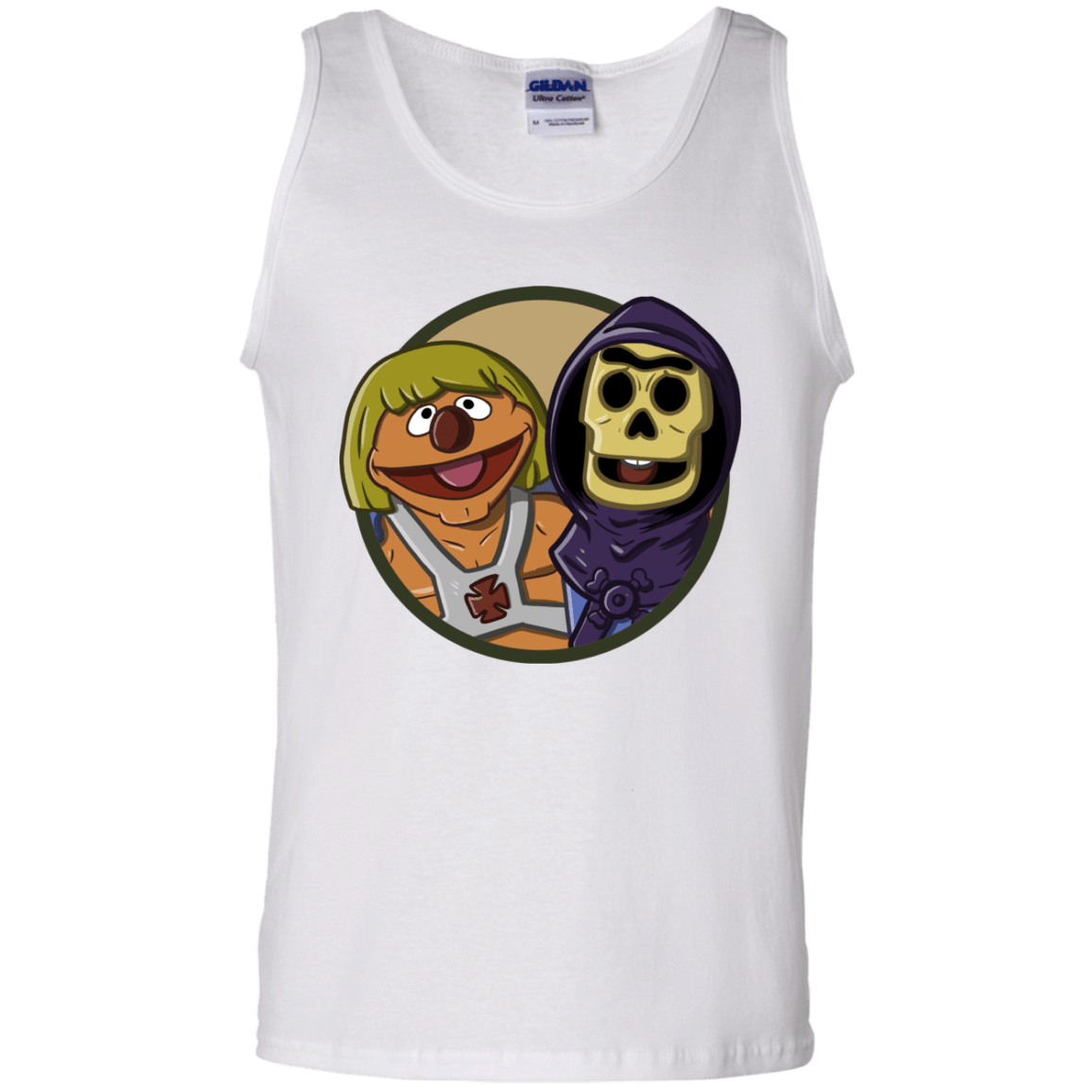 T-Shirts White / S Bert and Ernie Men's Tank Top