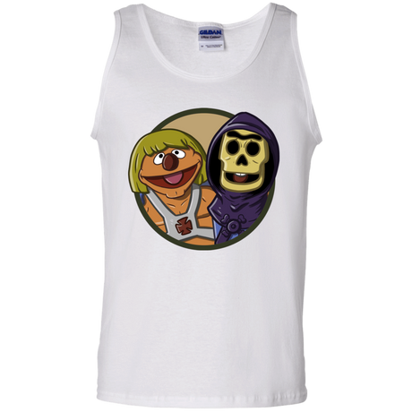 T-Shirts White / S Bert and Ernie Men's Tank Top