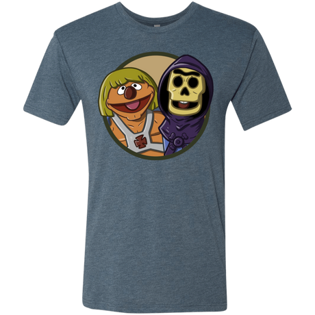 T-Shirts Indigo / S Bert and Ernie Men's Triblend T-Shirt