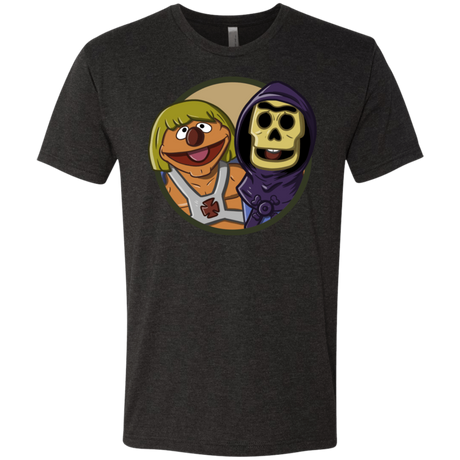 T-Shirts Vintage Black / S Bert and Ernie Men's Triblend T-Shirt