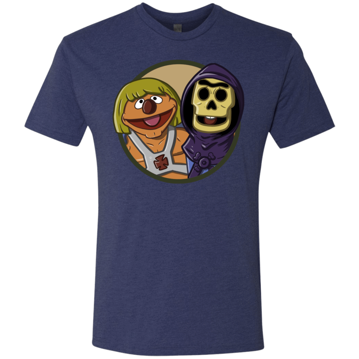 T-Shirts Vintage Navy / S Bert and Ernie Men's Triblend T-Shirt
