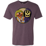 T-Shirts Vintage Purple / S Bert and Ernie Men's Triblend T-Shirt