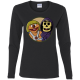 T-Shirts Black / S Bert and Ernie Women's Long Sleeve T-Shirt