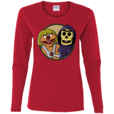 T-Shirts Red / S Bert and Ernie Women's Long Sleeve T-Shirt