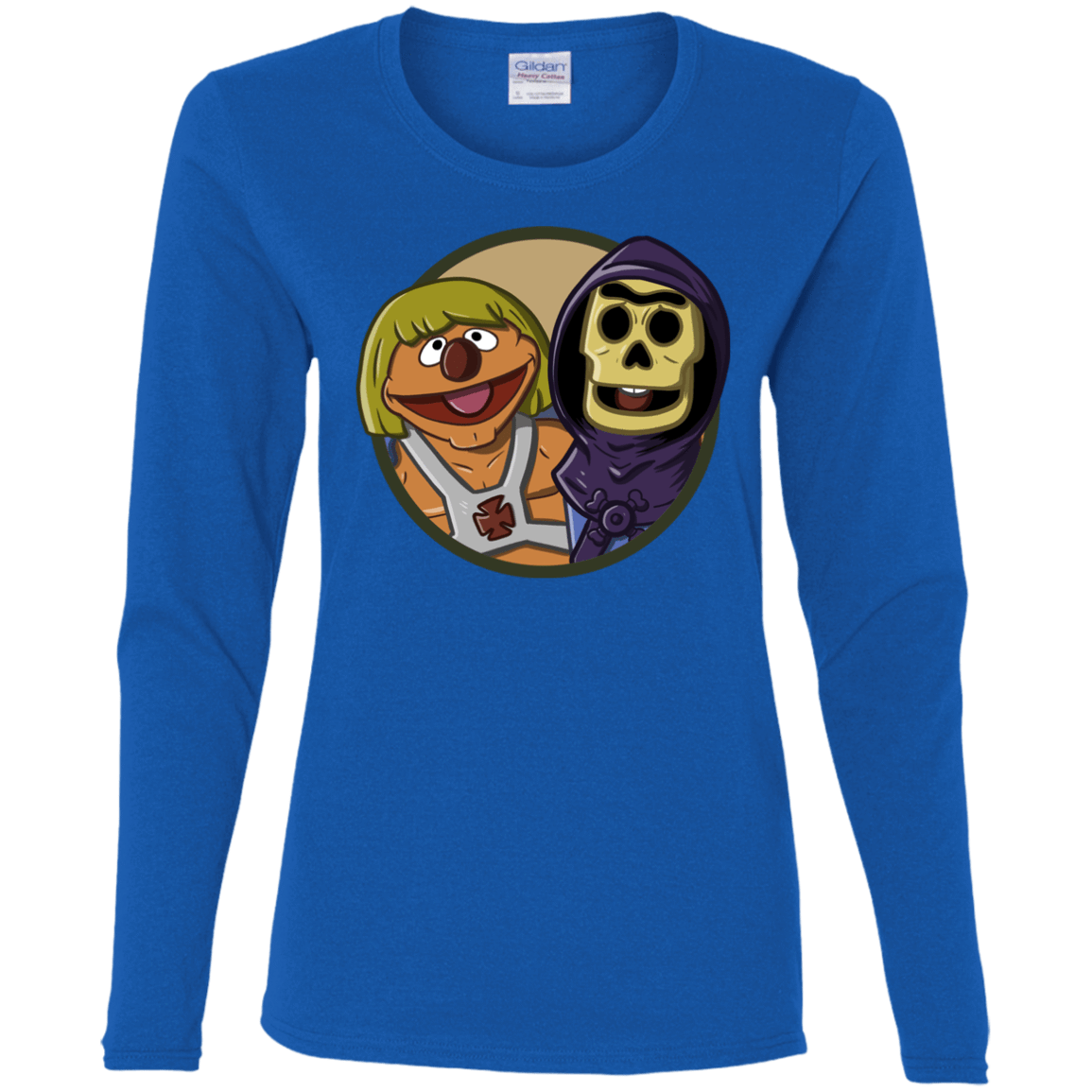 T-Shirts Royal / S Bert and Ernie Women's Long Sleeve T-Shirt