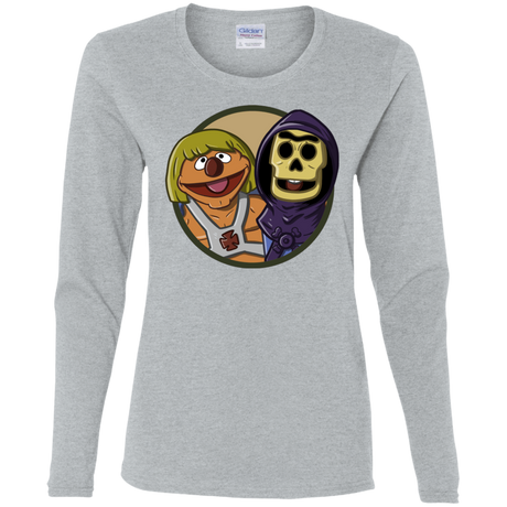 T-Shirts Sport Grey / S Bert and Ernie Women's Long Sleeve T-Shirt