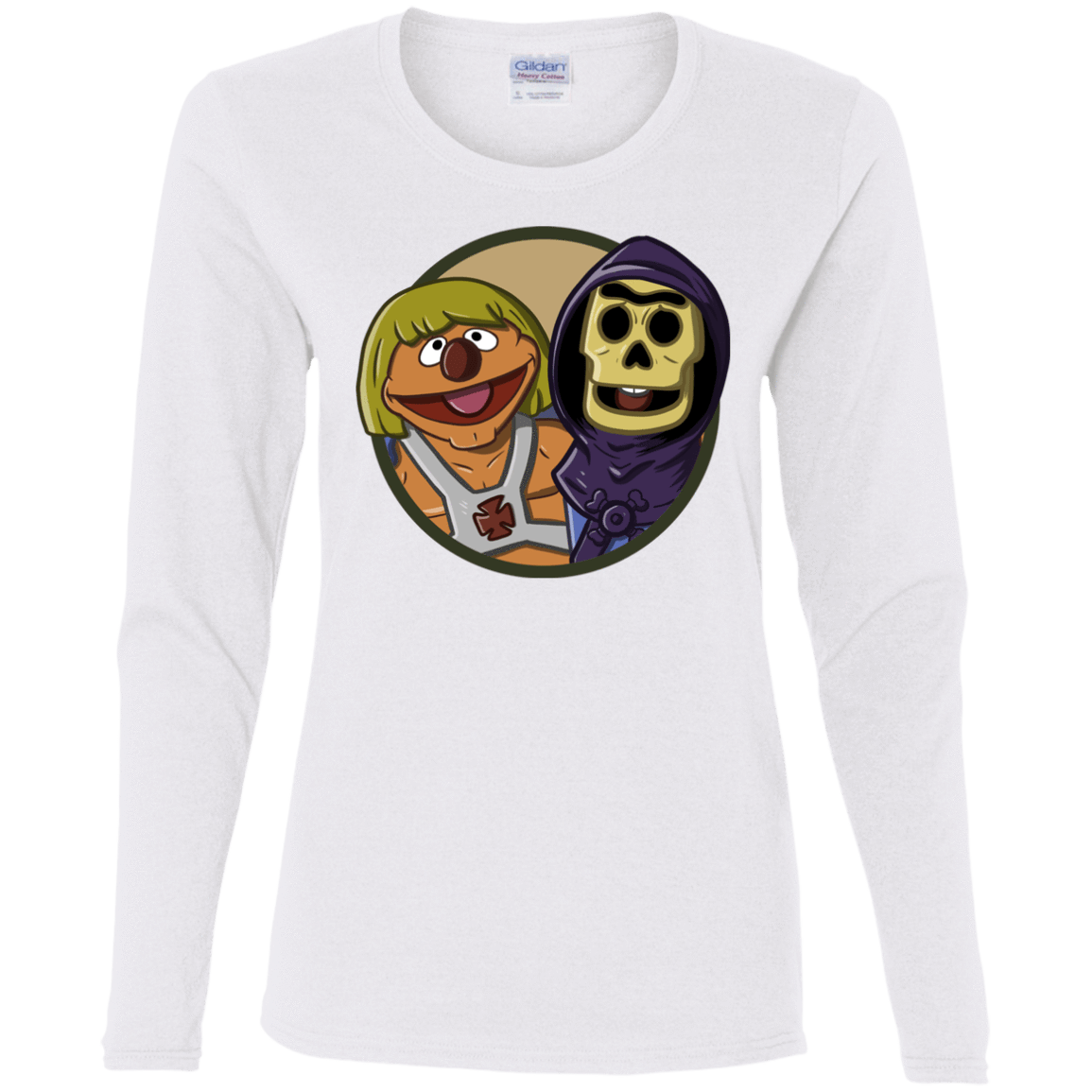 T-Shirts White / S Bert and Ernie Women's Long Sleeve T-Shirt