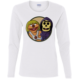 T-Shirts White / S Bert and Ernie Women's Long Sleeve T-Shirt