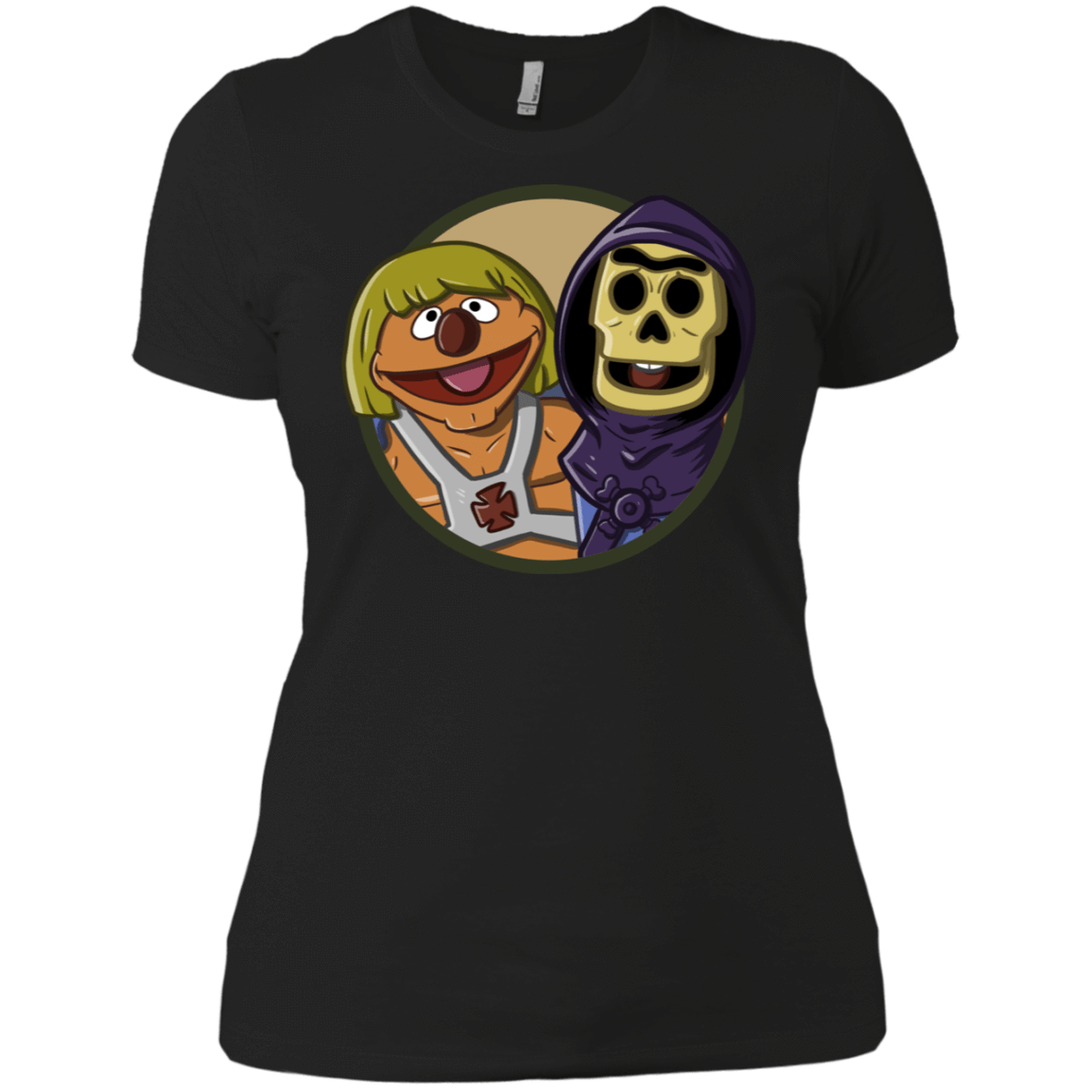 T-Shirts Black / X-Small Bert and Ernie Women's Premium T-Shirt