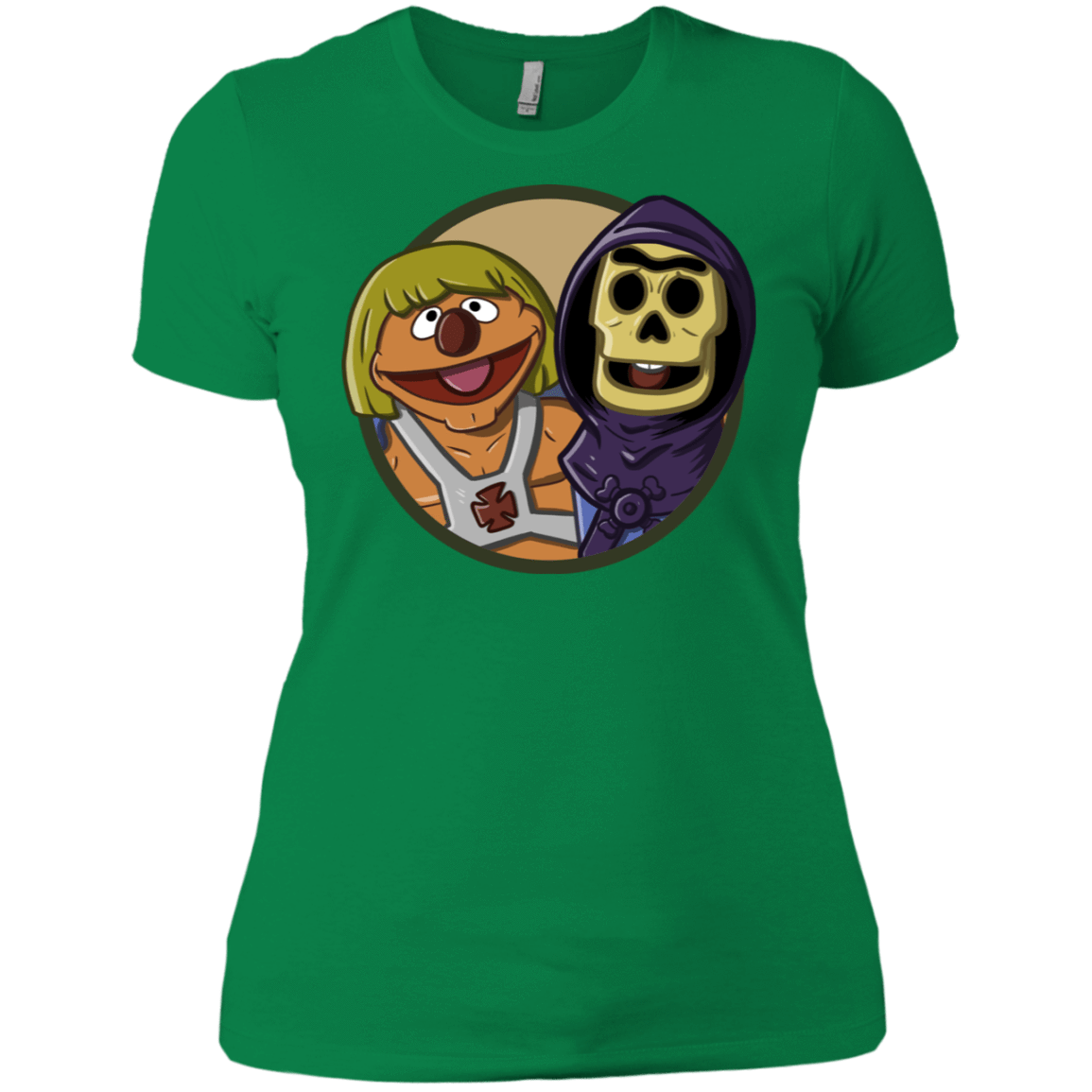 T-Shirts Kelly Green / X-Small Bert and Ernie Women's Premium T-Shirt