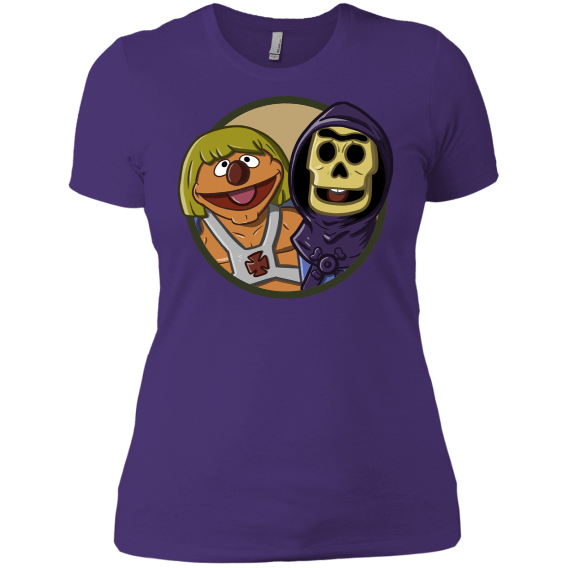 T-Shirts Purple Rush/ / X-Small Bert and Ernie Women's Premium T-Shirt